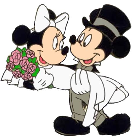Mickey Carrying Minnie Over The Threshold Mickey And Minnie Wedding