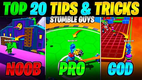 Top 20 Tips And Tricks In Stumble Guys Ultimate Guide To Become A Pro
