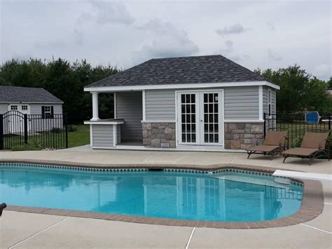 Pool Sheds And Pool Houses Pleasant Run Structures