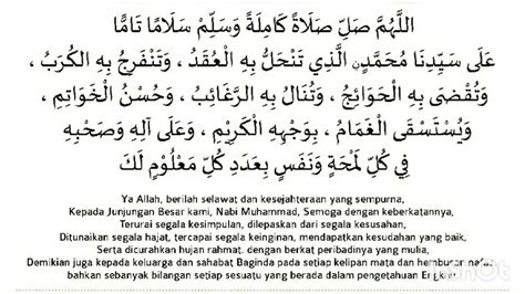 Selawat Tafrijiyah 1 Jam Youtube