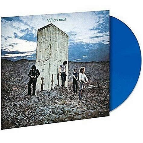 The Who Whos Next Limited Edition Blue Colored Vinyl Lp 2018 For Sale Online Ebay