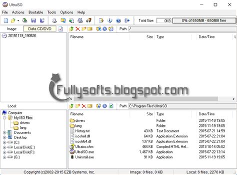 Ultraiso allows you to read the content of a lot of cd image formats without having to burn them, you can manage them from your hard drive. Download UltraISO Premium 9.6.5.3237 Repack