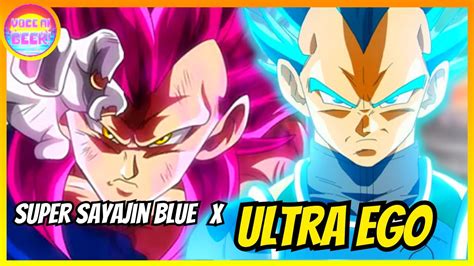 O Poder Descomunal De Vegeta Super Saiyajin Blue E Ultra Ego Youtube