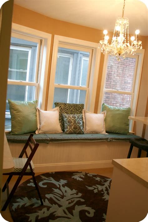 How To Make No Sew Window Seat Cushions Craft Room Update