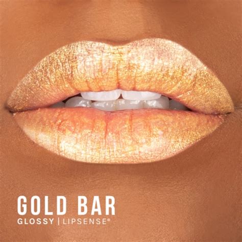 SeneGence LipSense Liquid Lip Color Gold Bar Lipstick 0 25 Oz 0 25 Oz