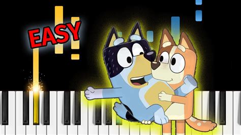 Bluey Theme Song Easy Piano Tutorial Acordes Chordify
