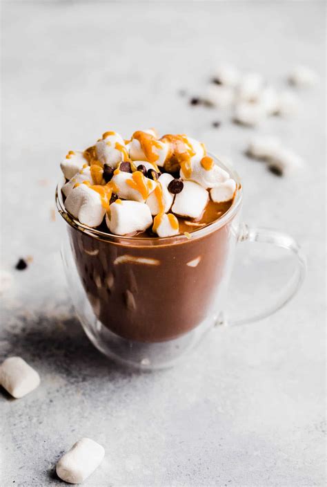 Peanut Butter Hot Chocolate Dairy Free Salted Plains