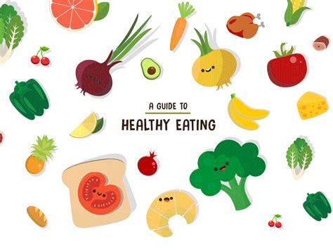 A Guide To Healthy Eating Booklet And Motion Graphics On Behance