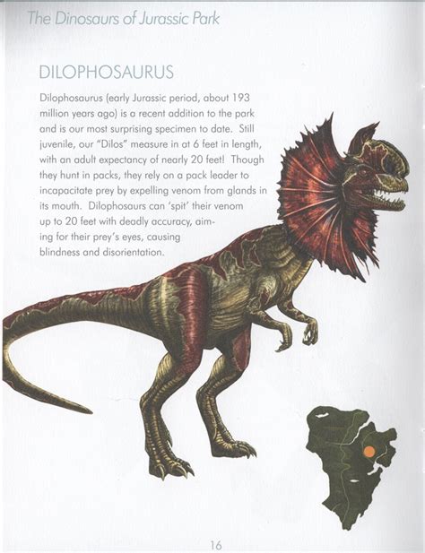Dilophosaurus Jurassic Park Wiki Fandom Powered By Wikia