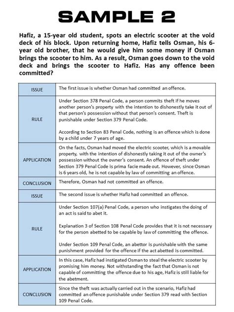 It is a function of the methodology used for legal analysis. Pin by Desmond Soh on The IRAC Method | Knowledge, 6 year old