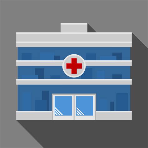 Hospital Icon Vector 22844 Free Icons Library