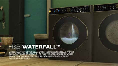 Mod The Sims Handb Dualwash Dualdry Functional Laundry Day Appliances