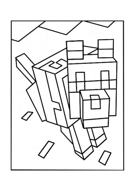 Minecraft Iron Golem Coloring Pages At GetColorings Free