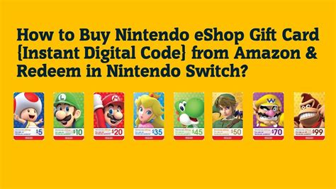 If you are preferring amazon, then just head over to amazon.com and search for nintendo eshop gift cards. How to Buy Nintendo eShop Gift Card {Instant Digital Code ...