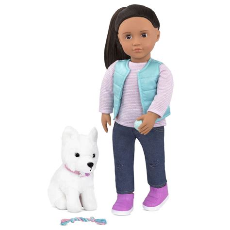 Our Generation Cassie 18 Inch Doll And Pet Set Toys R Us Canada
