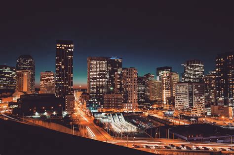 City Lights Cityscape Night Hd Wallpapers Desktop And Mobile