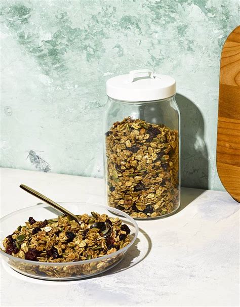 Want a healthy granola recipe that's actually good for you? Healthy Diet: Low Sugar Cherry Walnut Granola - Peak ...