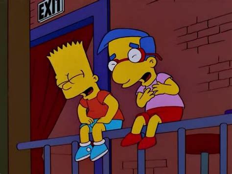 Bart And Milhouse Laughing The Simpsons Bart Simpson The Simpsons Lisa Simpson