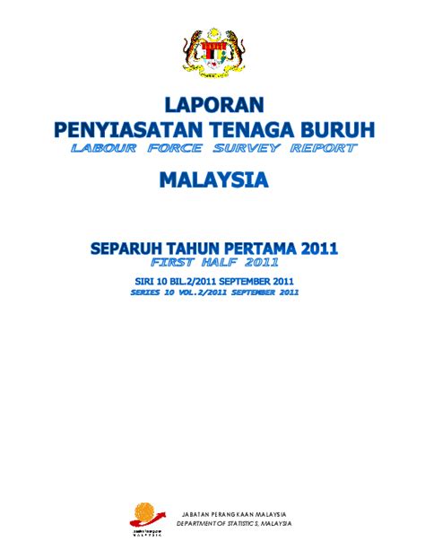 Penyiasatan pendapatan isi rumah (his) merupakan salah satu penyiasatan yang dijalankan oleh jabatan perangkaan malaysia. (PDF) JABATAN PERANGKAAN MALAYSIA DEPARTMENT OF STATISTICS ...