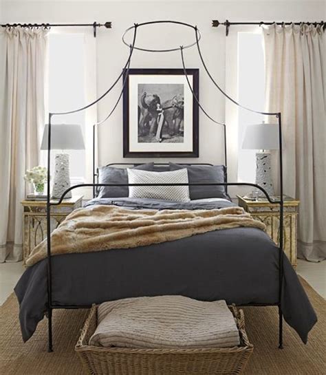 Shabby chic style gets more popularity on the planet of interior décor for females currently because of its special charm. Charming Iron Bed Ideas + Tips | Home bedroom, Home, Metal ...