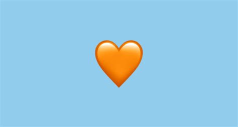 Kamu bisa juga sebagai ekpresi arti emoji ini mengambarkan seseorang yang heran atau juga gambaran ketidakpuasan. 🧡 Orange Heart Emoji