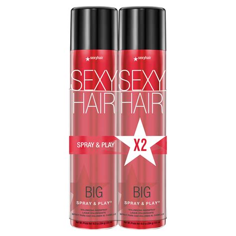 The difference between dry shampoo, volumizing powder and texture spray. Big Sexy Hair Spray & Play Hairspray Duo - Sexy Hair ...