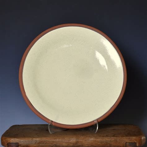 Cream Dinner Plate — Jan Hoyman Studio