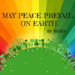 As a child, i sang this song often and as an adult, it has become one that is regularly requested by families who. May Peace Prevail On Earth - A peace songs for kids about the Peace pole movement. How to stream ...
