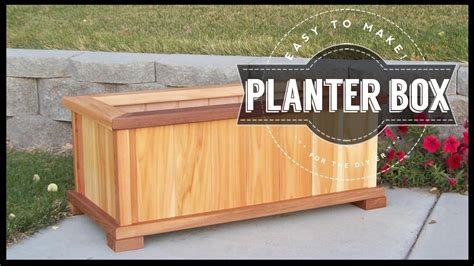 To make your planter more affordable, you can purchase discount lumber directly from a local sawmill (see pro tip at the end of the post). How To Build A Planter Box | DIY Easy To Make - YouTube