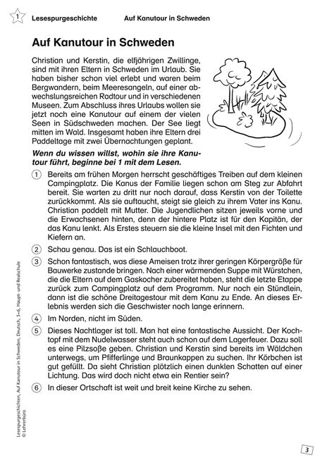 Sachtexte zum ausdrucken klasse 6. Sekundarstufe I Unterrichtsmaterial Deutsch Lesen und Textverständnis