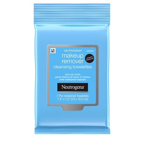 Neutrogena Makeup Remover Cleansing Towelettes Travel Pack 7 Ct