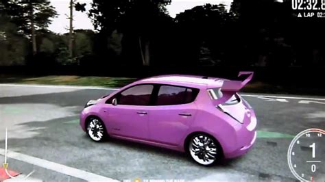 Forza 4 Nissan Leaf Pimped Out Nurburgring Speed Test Youtube