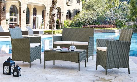 Protect your furniture all year round with this handy cover by outsunny. Rattan Garden Furniture | Groupon