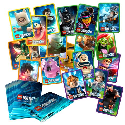 Lego Dimensions Character Cards Give Away At Brick Live Minifigure