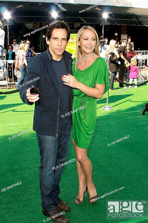 Madagascar 2 Escape Africa Premiere Ben Stiller And Christine Taylor