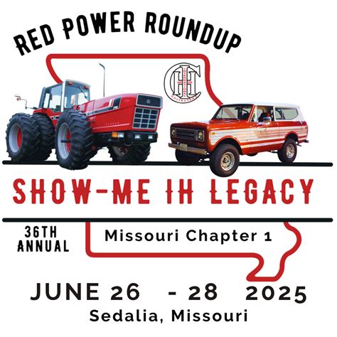 Red Power Roundup 2025 International Harvester Collectors Club
