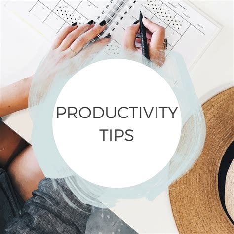productivity tips time management tips productivity