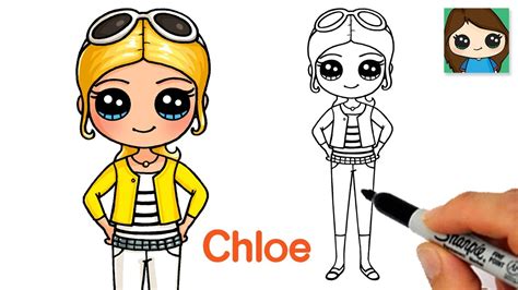 How To Draw Chloe Bourgeois Miraculous Ladybug Çocuk Gelişimi