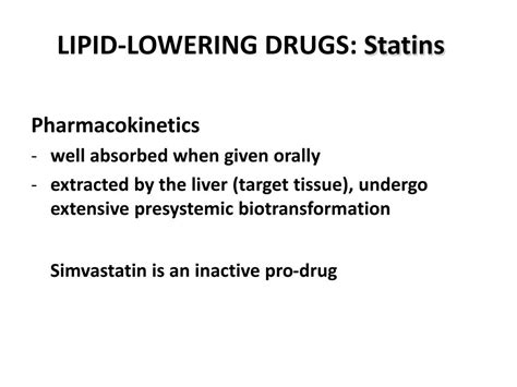 Ppt Lipid Lowering Drugs Powerpoint Presentation Free Download Id
