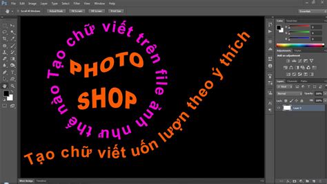 Photoshop Cs6tạo Chữ Trên ảnh Với Type Tool Beginner 365congnghe