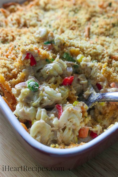 Easy Tuna Casserole Recipe I Heart Recipes