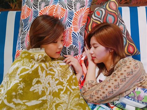 Sana And Tzuyu Sleeping Beauties Kpop Couples Twice