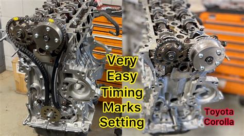 1zz Engine Timing Marks Of Toyota Corolla Youtube
