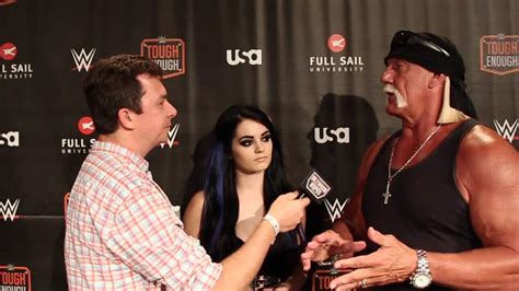 Wwe Diva Paige Hulk Hogan Talk Tough Enough Remember Dusty Rhodes
