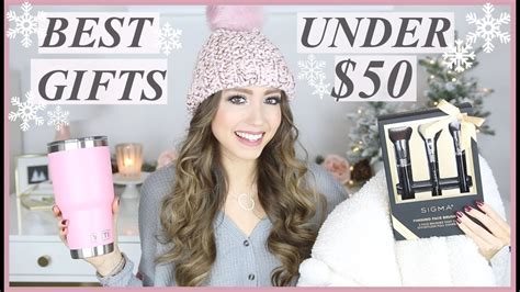 Is she hard to shop for? BEST CHRISTMAS GIFTS FOR HER UNDER $50 | HOLIDAY GIFT ...