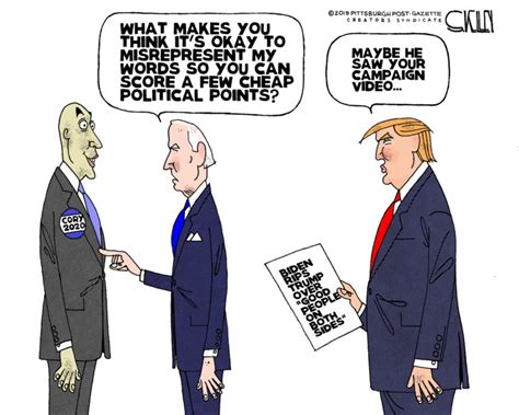 Joe Biden Steve Kelley Pittsburgh Post Gazette Editorial Cartoonist