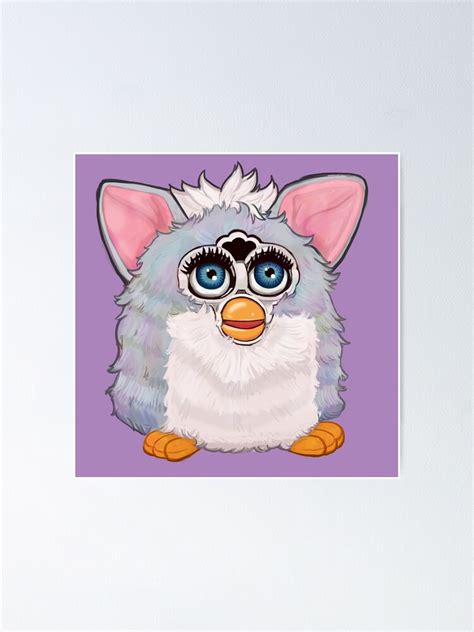 Disco Furby Poster By Controlzee Redbubble
