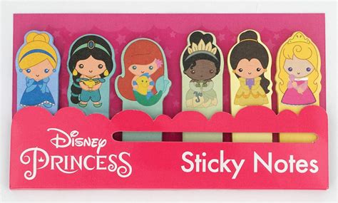 Disney Princess Sticky Note Tabs Series 1 6 Pack