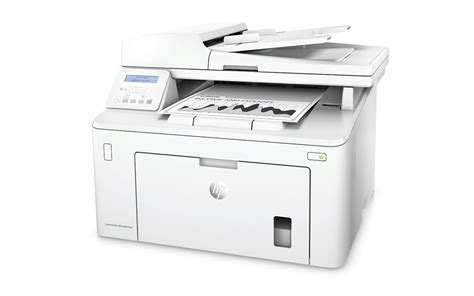 The hp laserjet pro mfp m227sdn printer model has a width of 15.9 inches and a depth of 16 inches. HP LaserJet Pro MFP M227sdn (28 ppm, A4, USB, Ethernet, PRINT/SCAN/COPY, duplex) | TonerPartner.cz