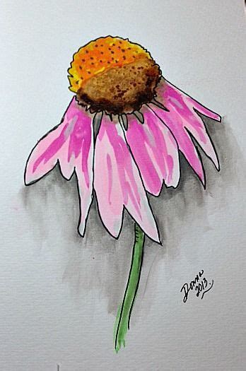 Trying out these ideas is like to give a boost in your painting skills and all painting lovers can try out these ideas just to maximize their experiences! Daisy/ Watercolors No tutorial, just image. Easy ...